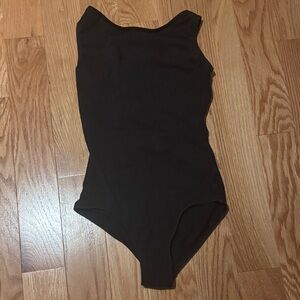 Elegant Black Dance Leotard